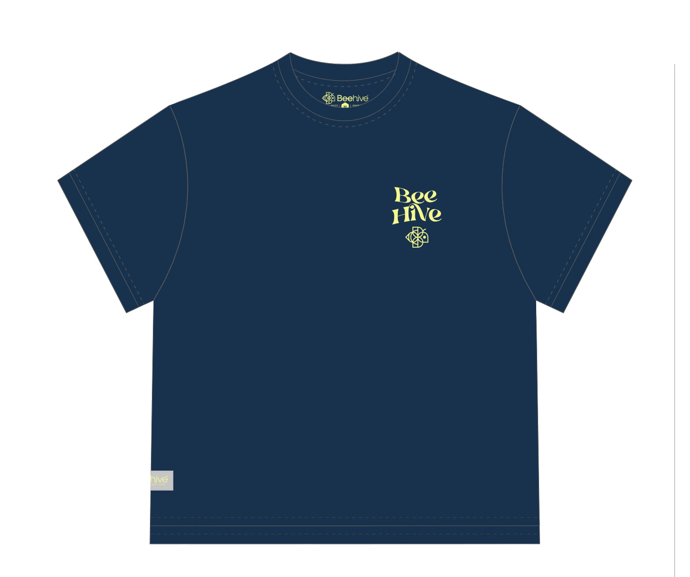 TEAMWORK TEE - NAVY